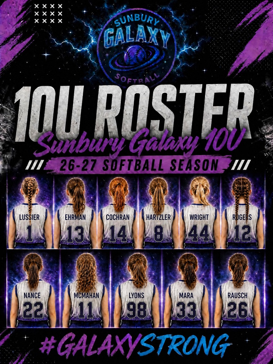 Galaxy 10U Roster
